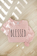 Blessed Mineral Washed Graphic - Adult & Kids T-Shirts, Sweatshirts & Hoodies apparel design preview 1