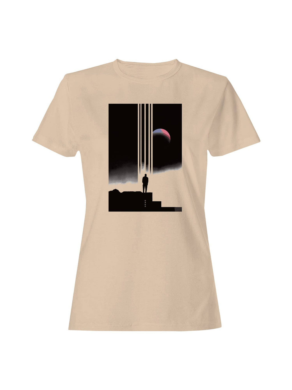 Cosmic Reflection and Solitude Women's - Adult & Kids T-Shirts, Sweatshirts & Hoodies apparel design preview 1