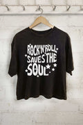 Rock N Roll Saves the Soul - Adult & Kids T-Shirts, Sweatshirts & Hoodies apparel design preview 1