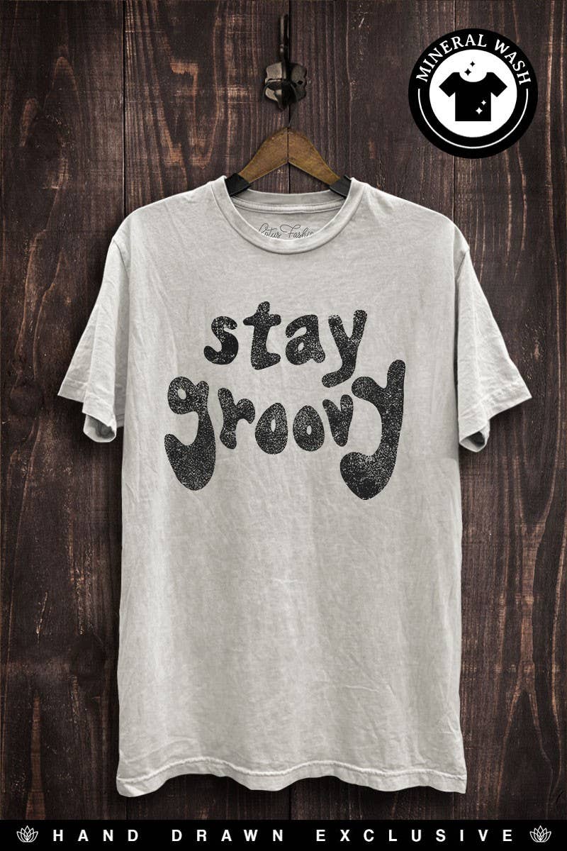 Stay Groovy Graphic Top - Adult & Kids T-Shirts, Sweatshirts & Hoodies apparel design preview 1