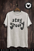 Stay Groovy Graphic Top - Adult & Kids T-Shirts, Sweatshirts & Hoodies apparel design preview 1