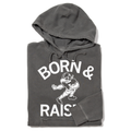 Hawkeyes Born Raised Vintage - Adult & Kids T-Shirts, Sweatshirts & Hoodies apparel design preview 1
