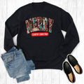 Western Merry Country Christmas - Adult & Kids T-Shirts, Sweatshirts & Hoodies apparel design preview 1