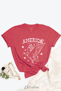 America Land of the Free Graphic - Adult & Kids T-Shirts, Sweatshirts & Hoodies apparel design preview 1