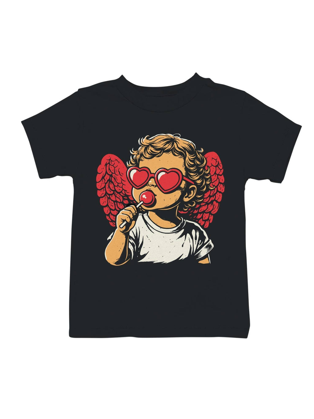 Kawaii Cupid: Love Struck Icon Youth's - Adult & Kids T-Shirts, Sweatshirts & Hoodies apparel design preview 1