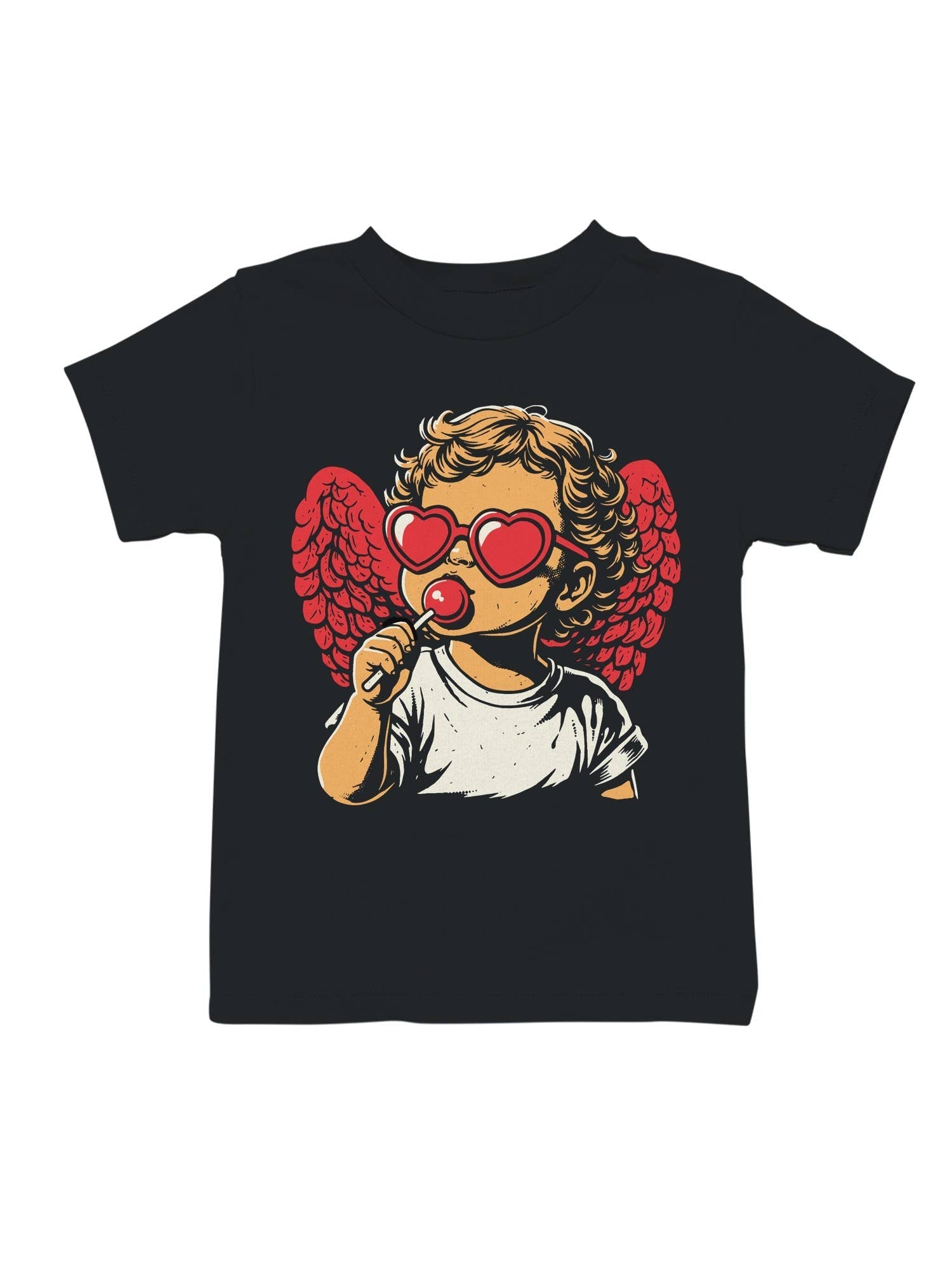 Kawaii Cupid: Love Struck Icon Youth's - Adult & Kids T-Shirts, Sweatshirts & Hoodies apparel design preview 1