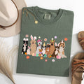 Adorable Dogs, Easter, Bunny, Jesus, Rabbit, Holiday - Adult & Kids T-Shirts, Sweatshirts & Hoodies apparel design preview 1