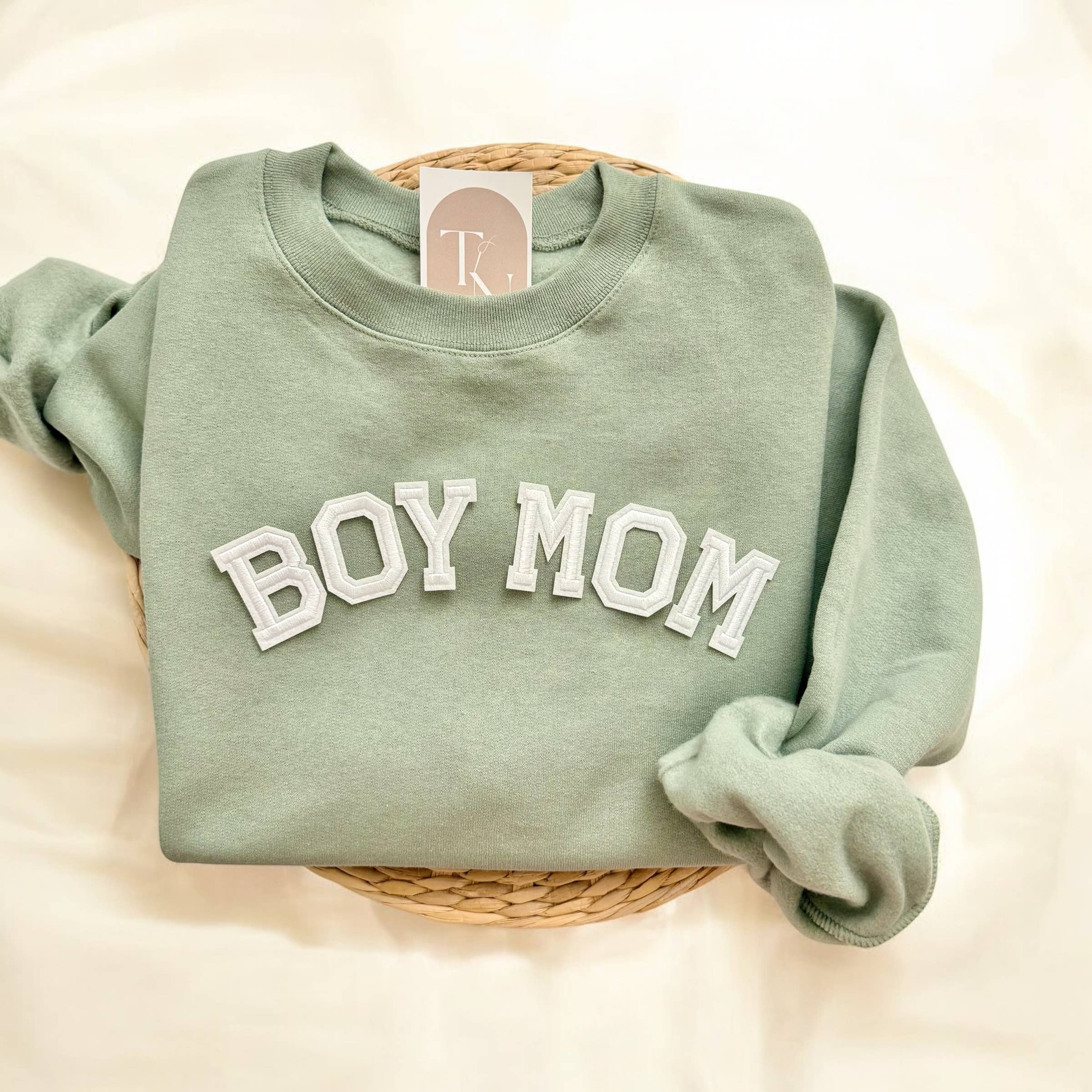 Boy Mom Crewneck Gifts For - Adult & Kids T-Shirts, Sweatshirts & Hoodies apparel design preview 1