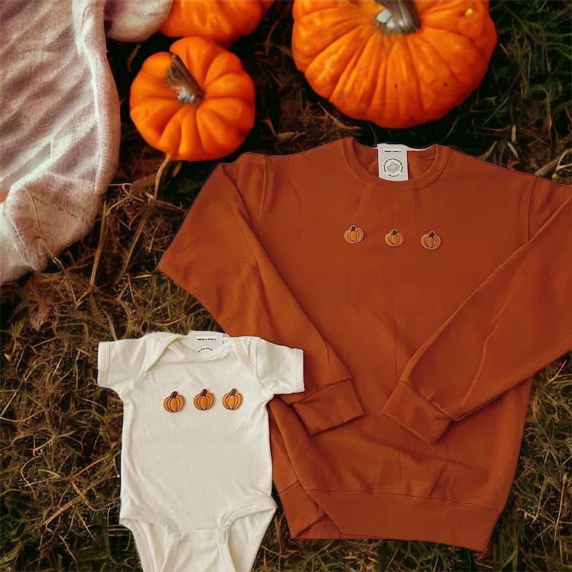 Fall Mommy and Me Outfit - Adult & Kids T-Shirts, Sweatshirts & Hoodies apparel design preview 1