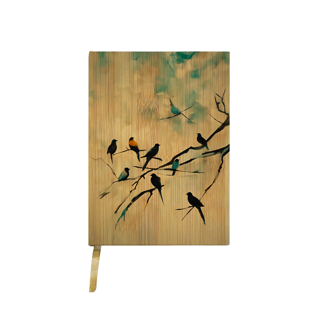 Birds On Branches Journal - Adult & Kids T-Shirts, Sweatshirts & Hoodies apparel design preview 1