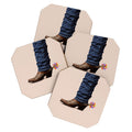 Funny Cowboy Coaster Gallery Image 1 - Adult & Kids T-Shirts, Sweatshirts & Hoodies apparel design preview 1