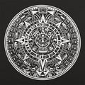 Aztec Calendar - Adult & Kids T-Shirts, Sweatshirts & Hoodies apparel design preview 1