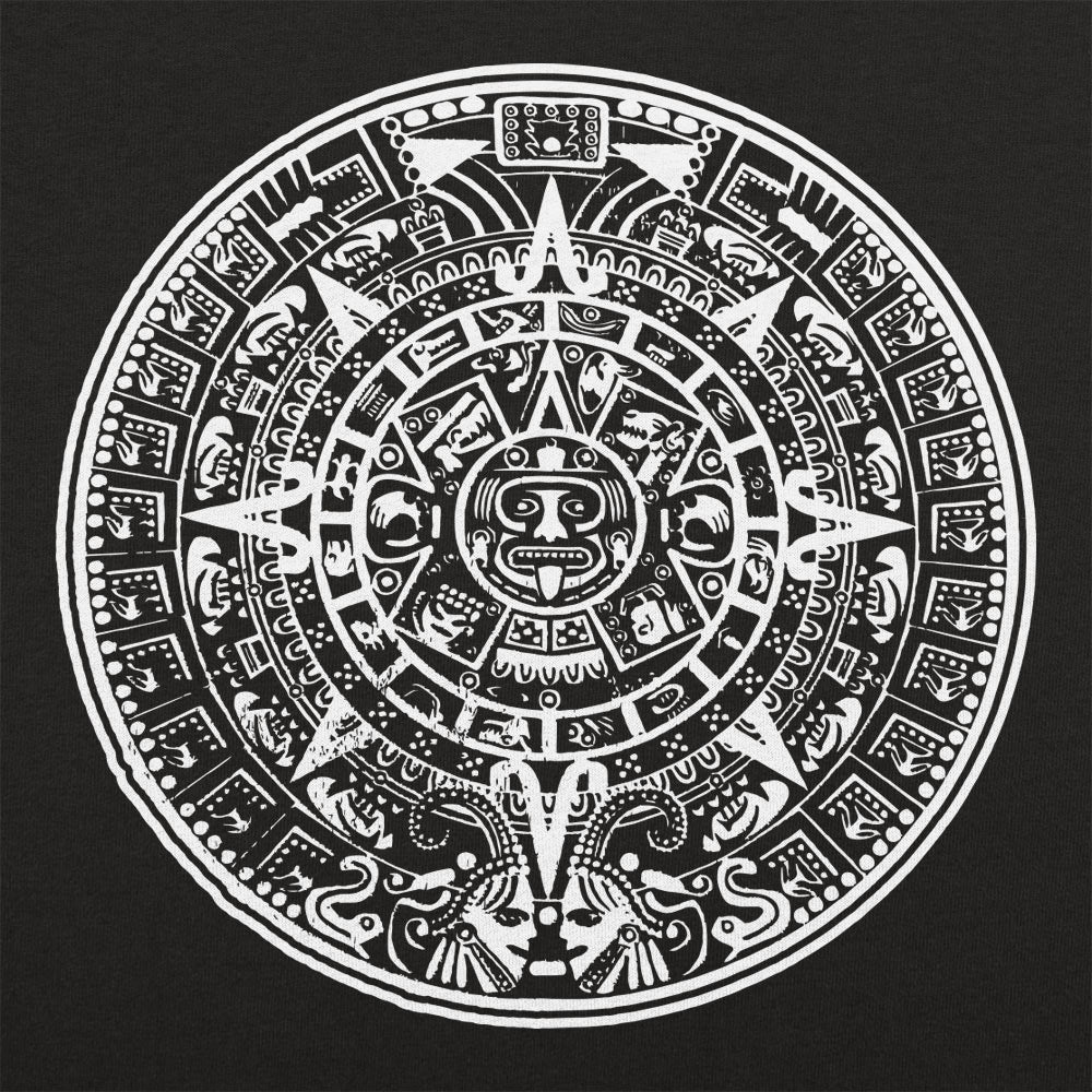 Aztec Calendar - Adult & Kids T-Shirts, Sweatshirts & Hoodies apparel design preview 1