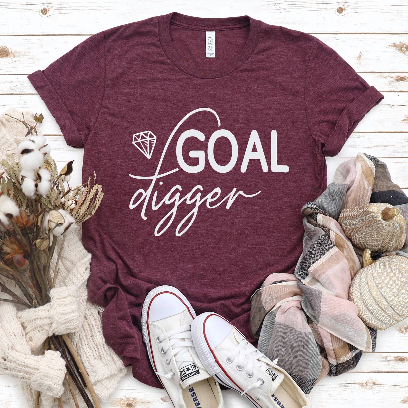 Goal Digger - Adult & Kids T-Shirts, Sweatshirts & Hoodies apparel design preview 1