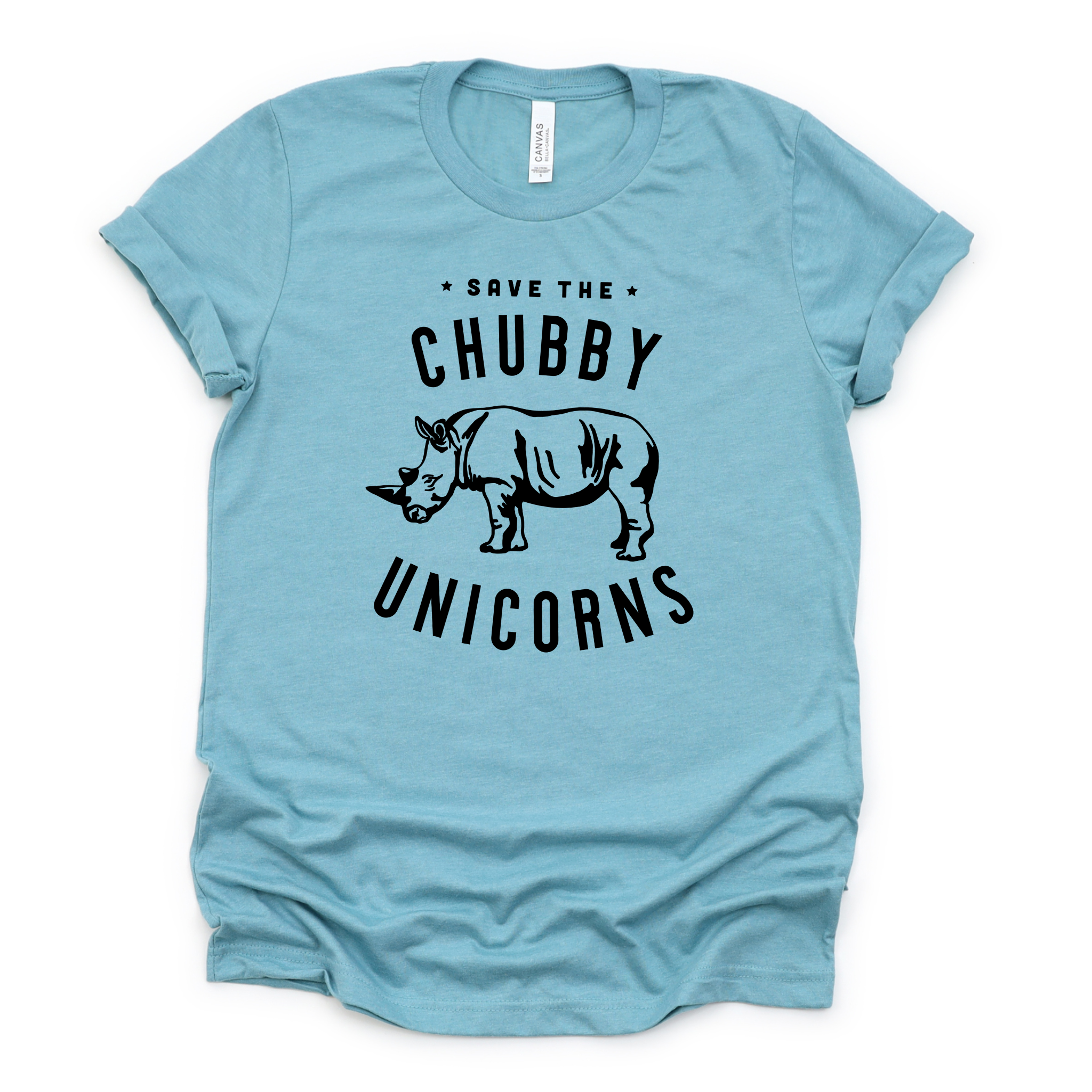 Save the Chubby Unicorns Graphic Tee040(Dtf) - Adult & Kids T-Shirts, Sweatshirts & Hoodies apparel design preview 1