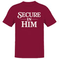 Secure in Him Men's - Adult & Kids T-Shirts, Sweatshirts & Hoodies apparel design preview 1