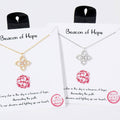 Beacon Flower Cz Paved Pendant Necklace - Adult & Kids T-Shirts, Sweatshirts & Hoodies apparel design preview 1