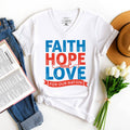 Love For Our Nation V-Neck - Adult & Kids T-Shirts, Sweatshirts & Hoodies apparel design preview 1