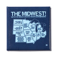 Midwest Rivalry Map Metal Magnet - Adult & Kids T-Shirts, Sweatshirts & Hoodies apparel design preview 1