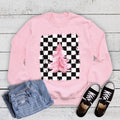 Christmas Check Whimsical Tree - Adult & Kids T-Shirts, Sweatshirts & Hoodies apparel design preview 1