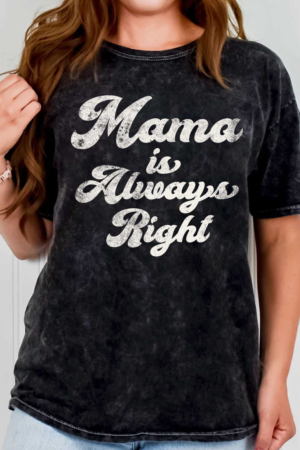Mama Is Always Right Graphic - Adult & Kids T-Shirts, Sweatshirts & Hoodies apparel design preview 1