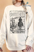 Arizona Cowboy Hand Drawn Oversize Graphic Terry - Adult & Kids T-Shirts, Sweatshirts & Hoodies apparel design preview 1