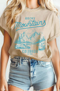 Colorado National Park Mineral Graphic - Adult & Kids T-Shirts, Sweatshirts & Hoodies apparel design preview 1