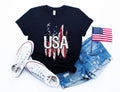 USA American Flag - Adult & Kids T-Shirts, Sweatshirts & Hoodies apparel design preview 1