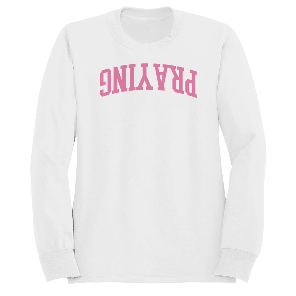 Praying Mom Raising Boys with Faith Men's - Adult & Kids T-Shirts, Sweatshirts & Hoodies apparel design preview 1
