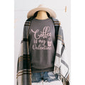 Coffee Is My Valentine Graphic - Adult & Kids T-Shirts, Sweatshirts & Hoodies apparel design preview 1