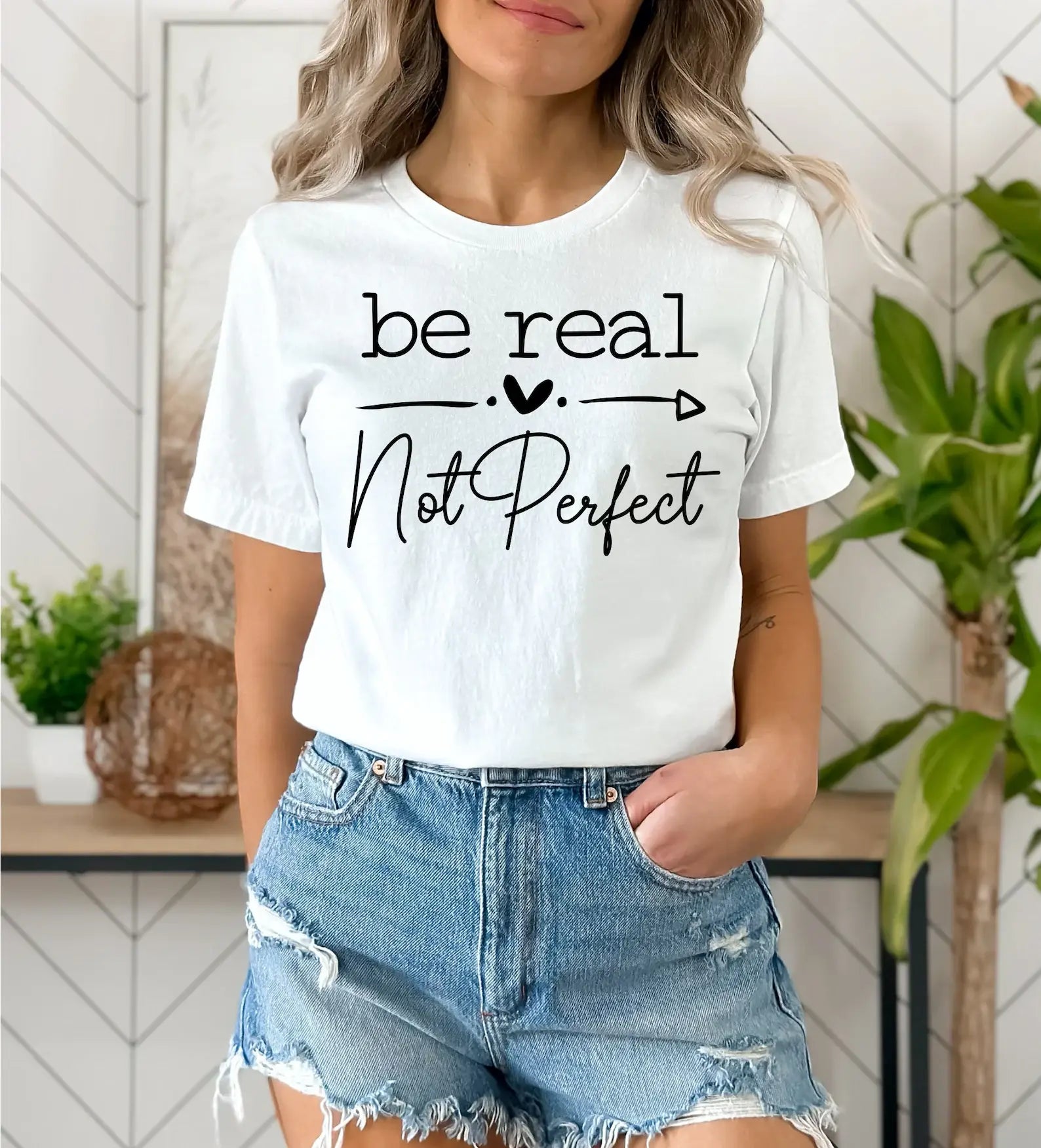 Be Real Not Perfect - Adult & Kids T-Shirts, Sweatshirts & Hoodies apparel design preview 1