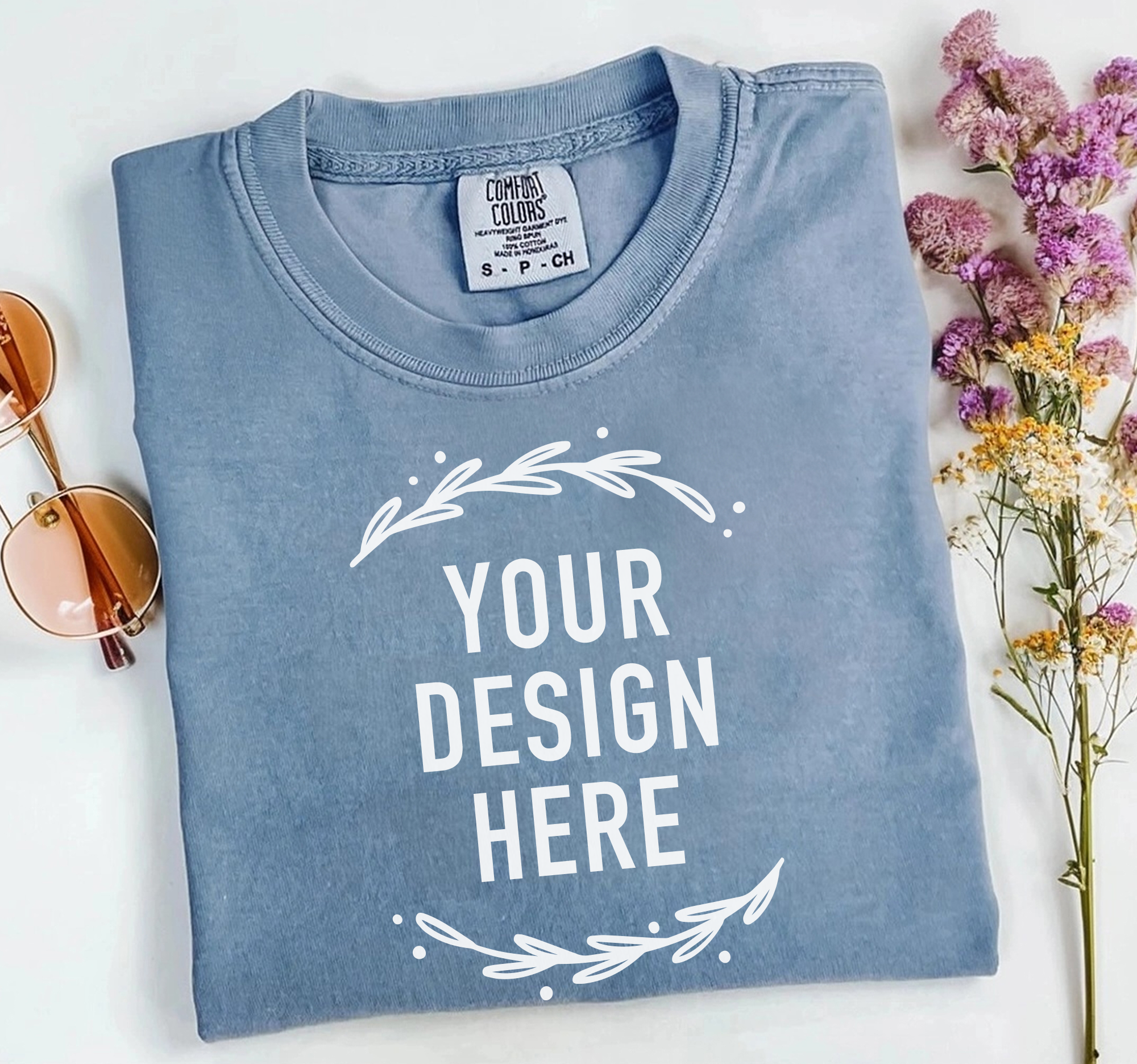 Custom Logo Your Design, Comfort Colors®, Dtf Print - Adult & Kids T-Shirts, Sweatshirts & Hoodies apparel design preview 1
