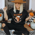 Thick Thighs Pumpkin Pies Halloween Crewneck - Adult & Kids T-Shirts, Sweatshirts & Hoodies apparel design preview 1