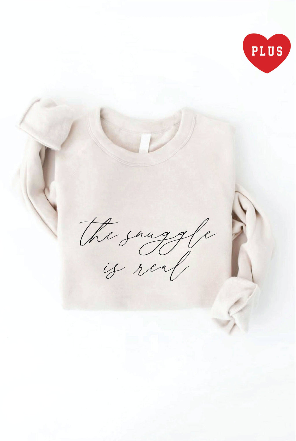The Snuggle Is Real Plus Graphic - Adult & Kids T-Shirts, Sweatshirts & Hoodies apparel design preview 1