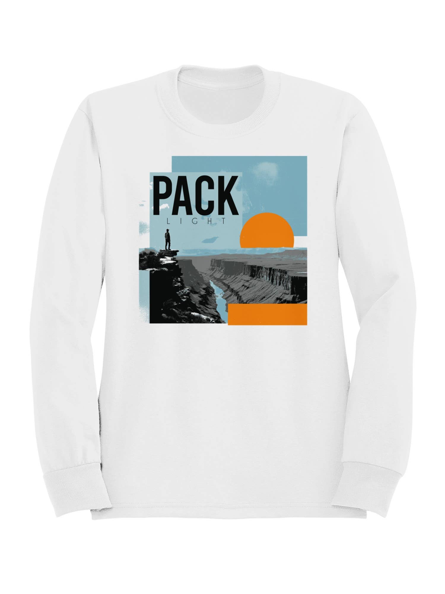 Adventure Awaits: Pack Light Women's - Adult & Kids T-Shirts, Sweatshirts & Hoodies apparel design preview 1