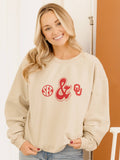 Ou Sooners Sec Ampersand Sand Thrifted - Adult & Kids T-Shirts, Sweatshirts & Hoodies apparel design preview 1