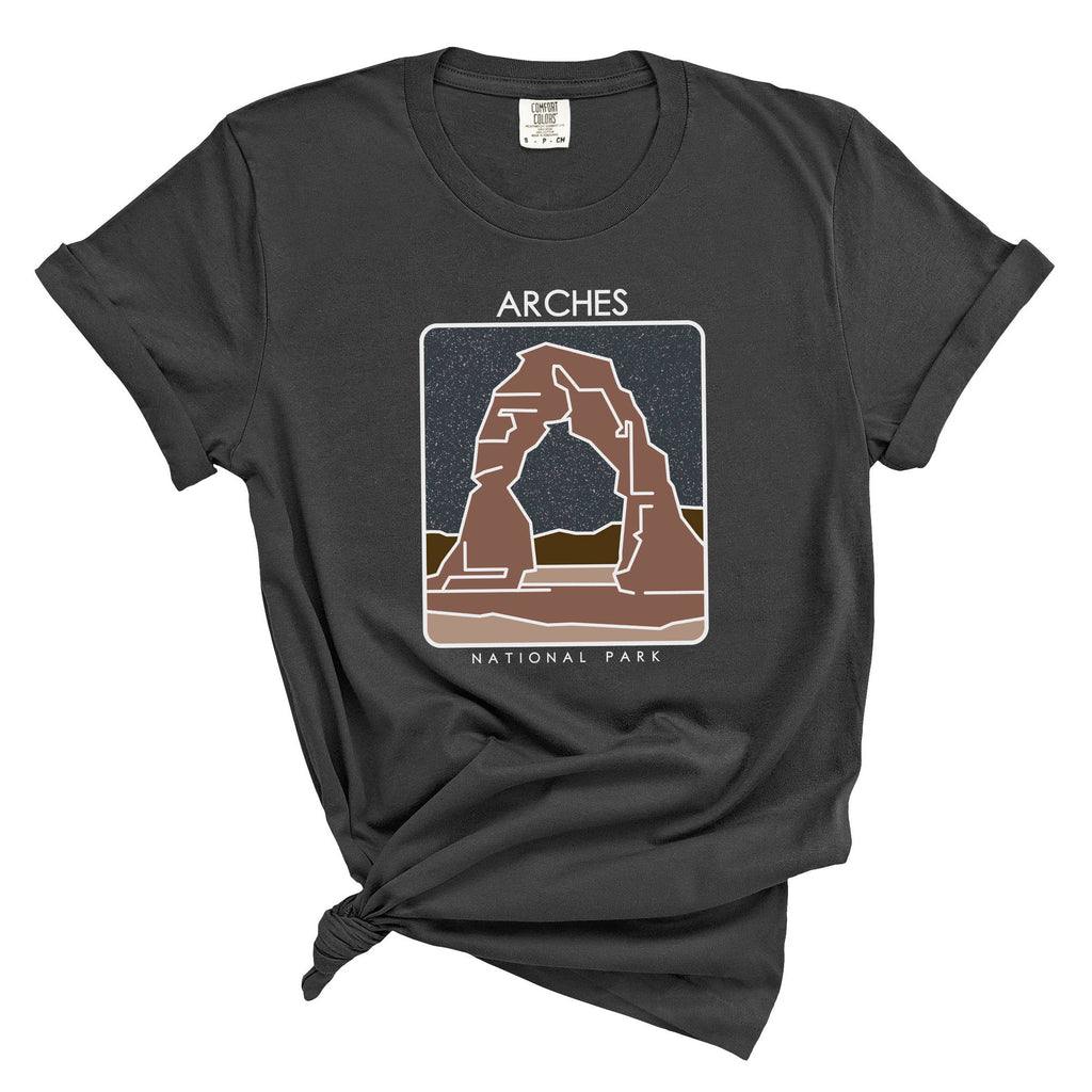 Arches Graphic National Park Sizes S-2XL - Adult & Kids T-Shirts, Sweatshirts & Hoodies apparel design preview 1
