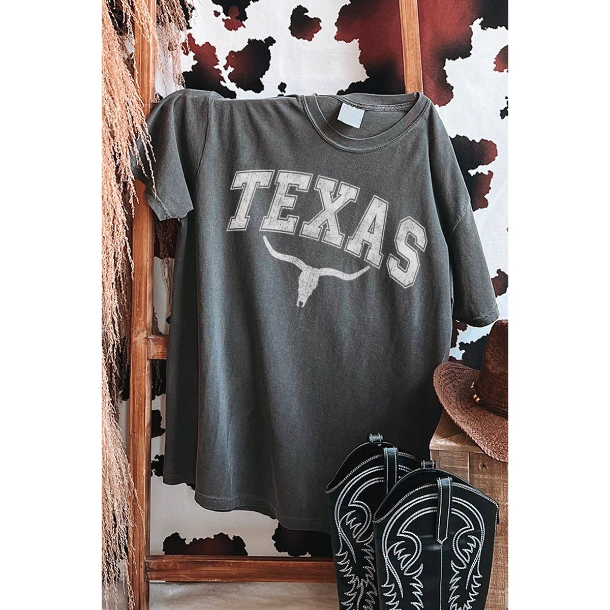 Texas Western Graphic Oversized - Adult & Kids T-Shirts, Sweatshirts & Hoodies apparel design preview 1