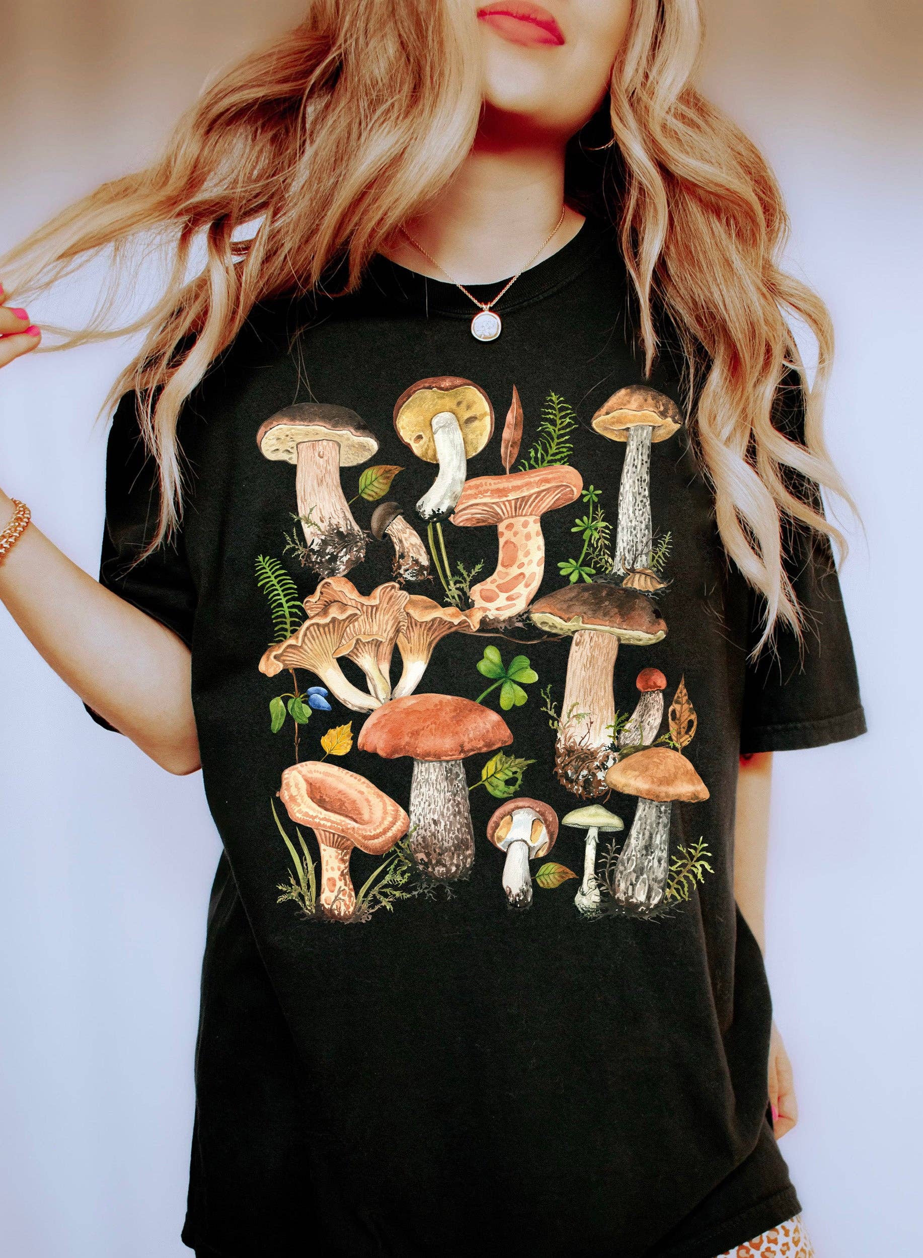 Mushroom Mix Mystical - Adult & Kids T-Shirts, Sweatshirts & Hoodies apparel design preview 1