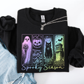 Spooky Season Pastel Halloween Horror Night - Adult & Kids T-Shirts, Sweatshirts & Hoodies apparel design preview 1