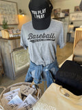 Classic Ballpark Gameday Baseball Mom Dad - Adult & Kids T-Shirts, Sweatshirts & Hoodies apparel design preview 1