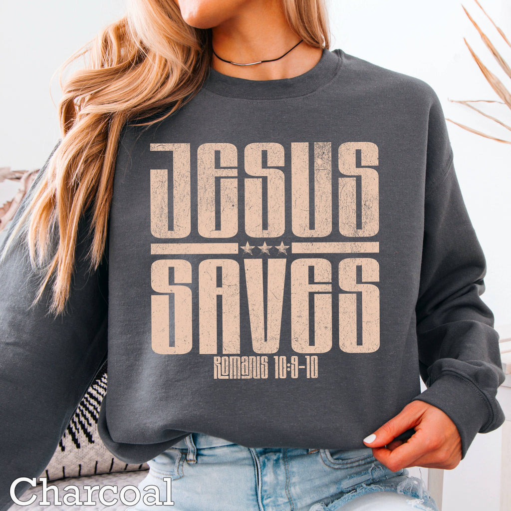 Jesus Saves Christian Women'S - Adult & Kids T-Shirts, Sweatshirts & Hoodies apparel design preview 1