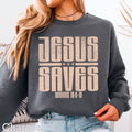 Jesus Saves Christian Women'S - Adult & Kids T-Shirts, Sweatshirts & Hoodies apparel design preview 1