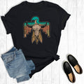 Leopard Thunderbird Cowskull Graphic - Adult & Kids T-Shirts, Sweatshirts & Hoodies apparel design preview 1