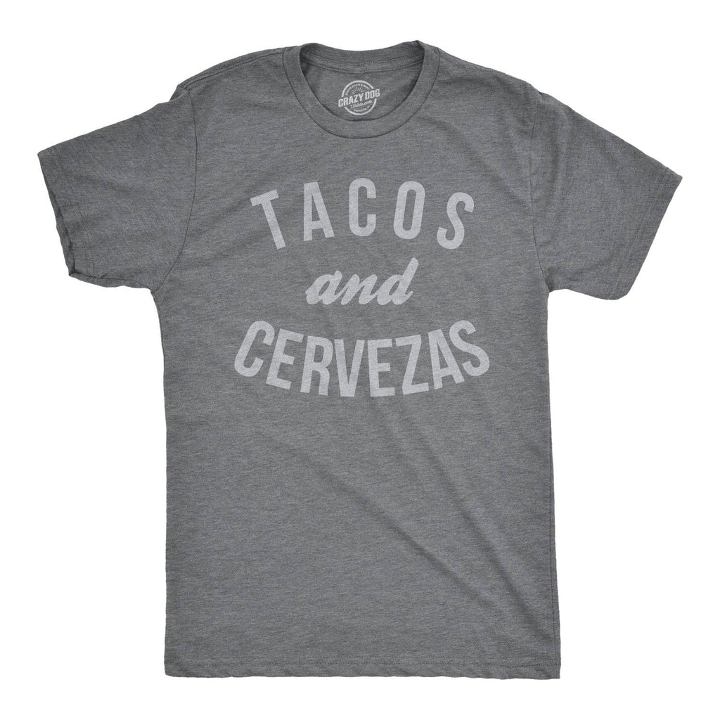 Tacos and Cervezas Men's - Adult & Kids T-Shirts, Sweatshirts & Hoodies apparel design preview 1