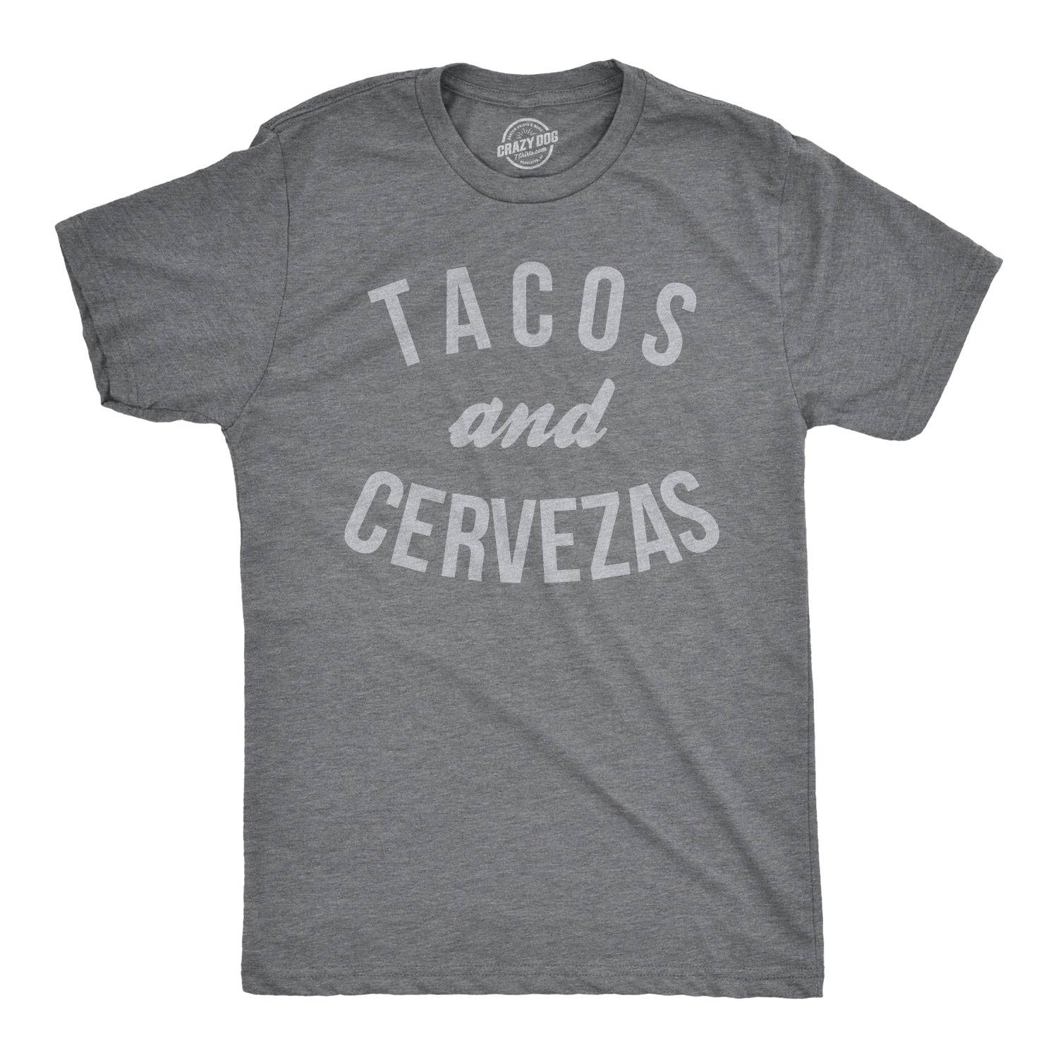 Tacos and Cervezas Men's - Adult & Kids T-Shirts, Sweatshirts & Hoodies apparel design preview 1