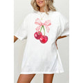 Cherry Ribbon Vintage Graphic Oversized - Adult & Kids T-Shirts, Sweatshirts & Hoodies apparel design preview 1