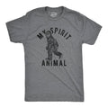 My Spirit Animal: Bigfoot Men's - Adult & Kids T-Shirts, Sweatshirts & Hoodies apparel design preview 1