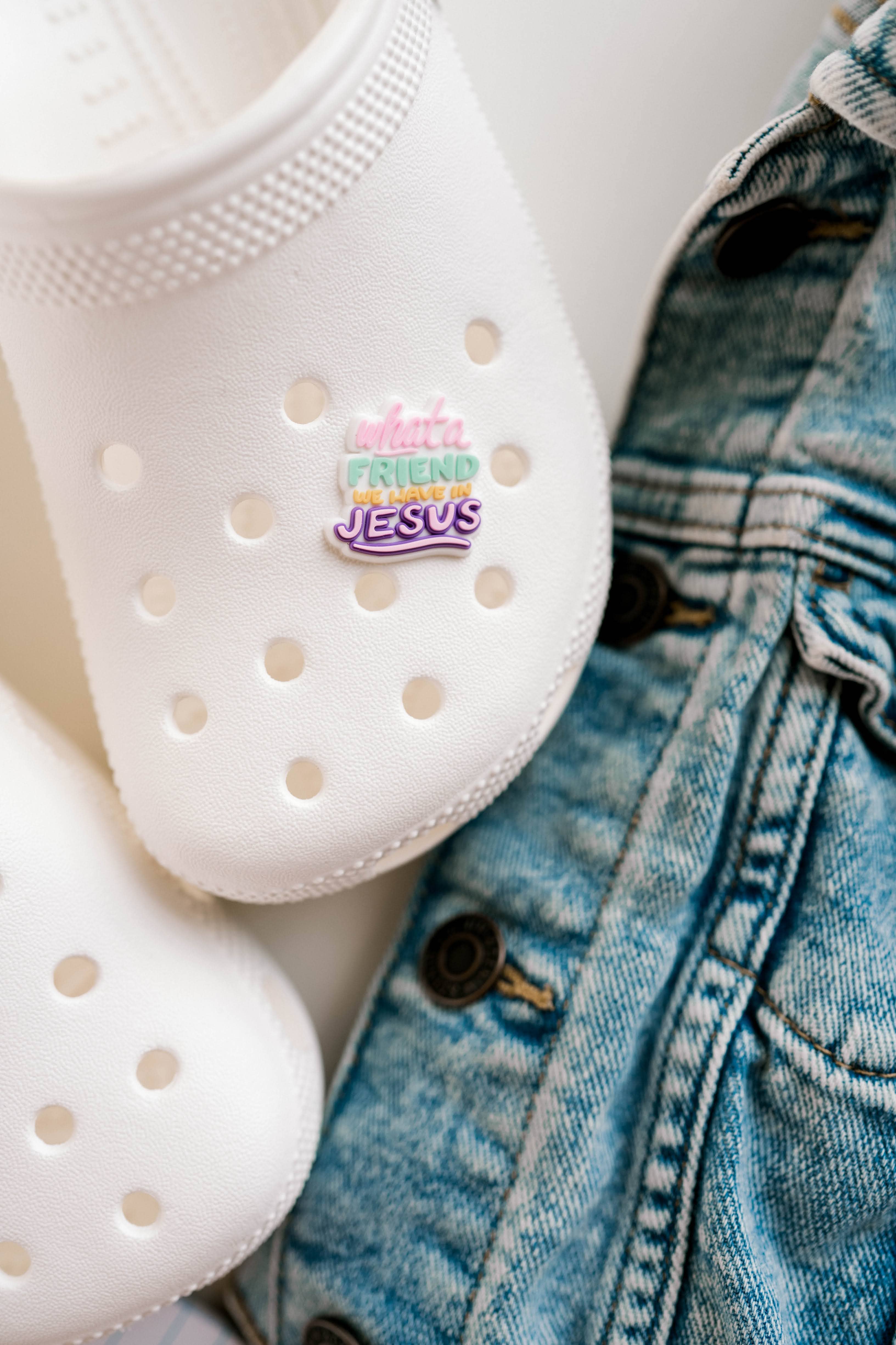 What A Friend Shoe Charm I Christian Gift - Adult & Kids T-Shirts, Sweatshirts & Hoodies apparel design preview 1