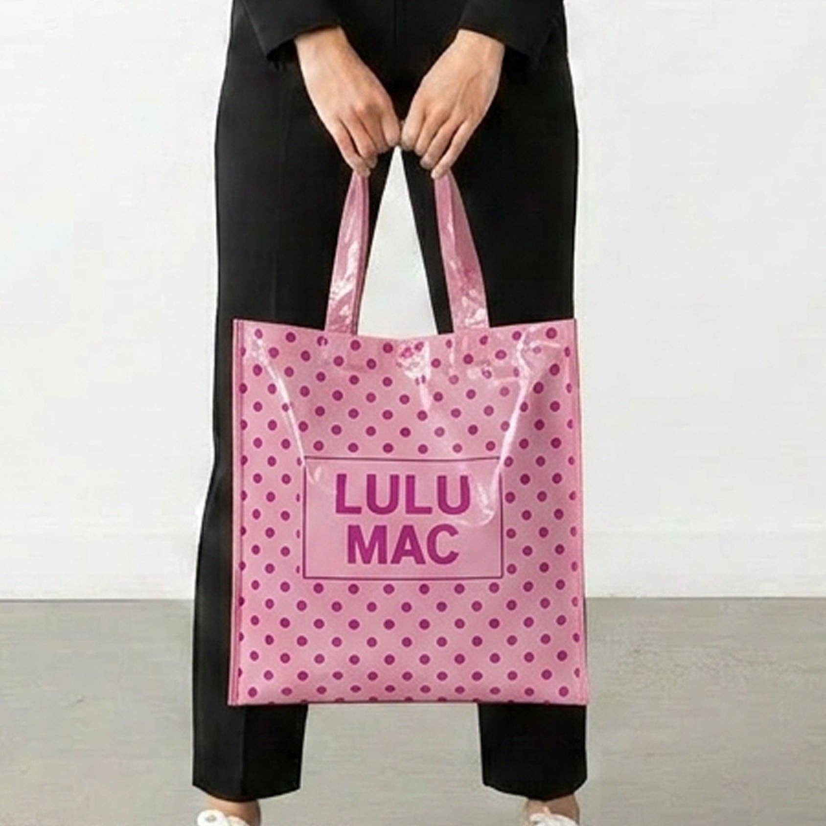 LM-BG-1004 Reusable Tote-Light Pink Hot Dot - Adult & Kids T-Shirts, Sweatshirts & Hoodies apparel design preview 1